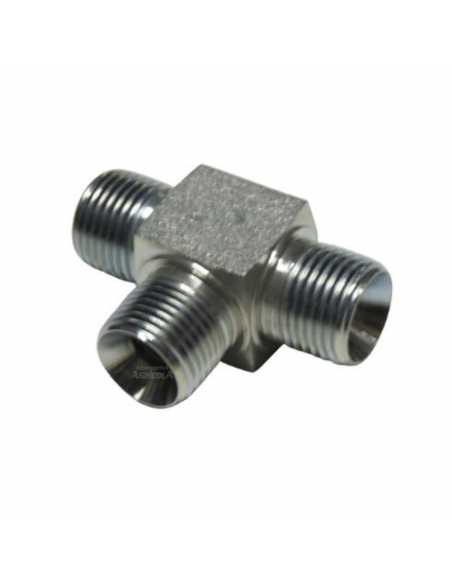 Racor en T M-M-M 1/2"