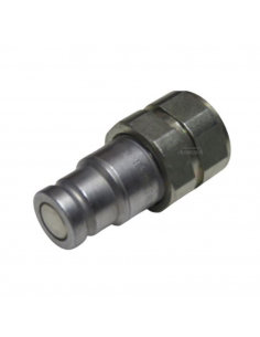 Enchufe macho 1/2" caras planas