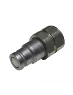 Enchufe macho 1/2" caras planas