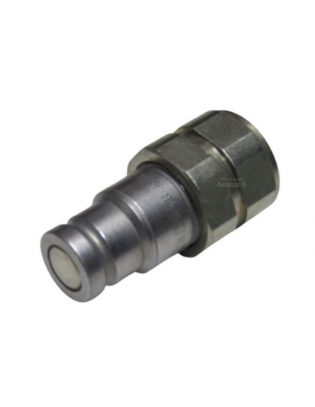 Enchufe macho 1/2" caras planas