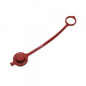 Tapón Hembra para Macho 1/2" Color Rojo