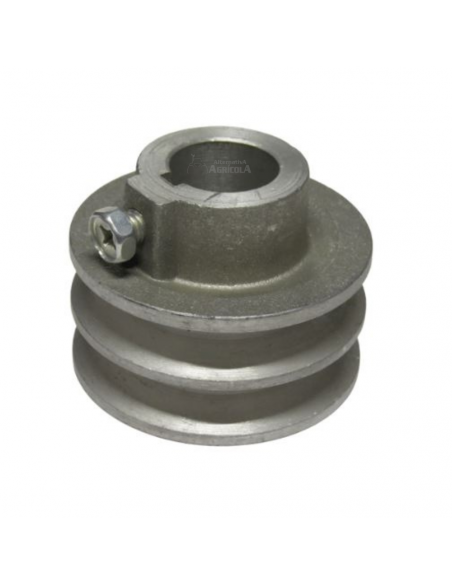 Polea cigüeñal doble canal tipo S 71mm,25mm OHV-MT-240 a 390 motor tipo HONDA 78000105