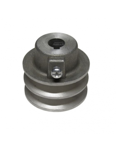 Polea aluminio 63x15mm int cilindrica 2x13mm, motor tipo HONDA 78000100