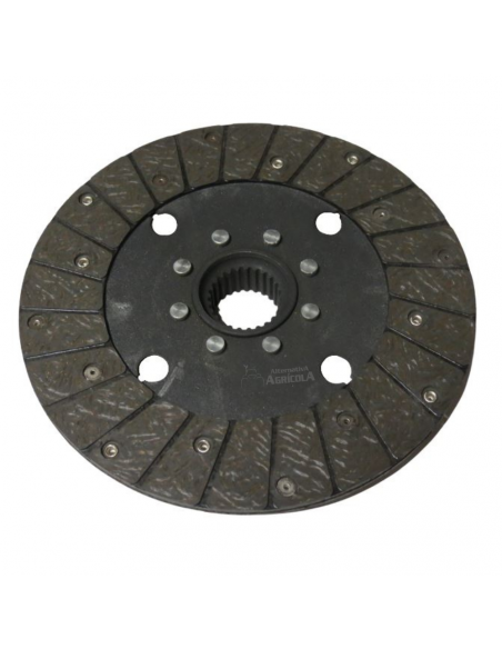Disco PTO Massey Ferguson orgánico rígido - montado Ø 250 - 1.5/8'' - 25 212-6