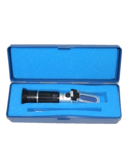 Refractómetro para comprobar la calidad del azúcar en vino