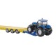 Camión de juguete con dos tractores New Holland escala 1:87