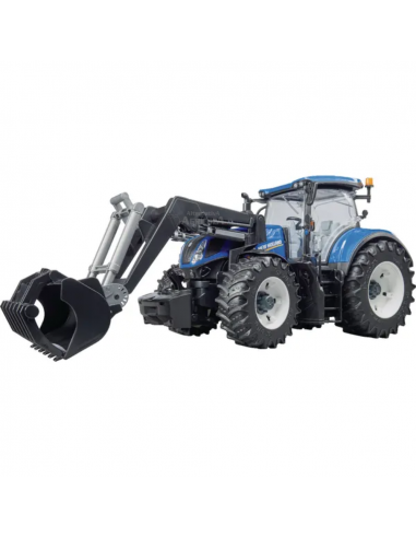 Tractor de juguete New Holland T7.315 + cargadora frontal escala 1:16 U03121