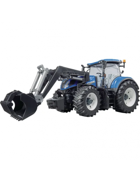Tractor de juguete New Holland T7.315 + cargadora frontal escala 1:16 U03121