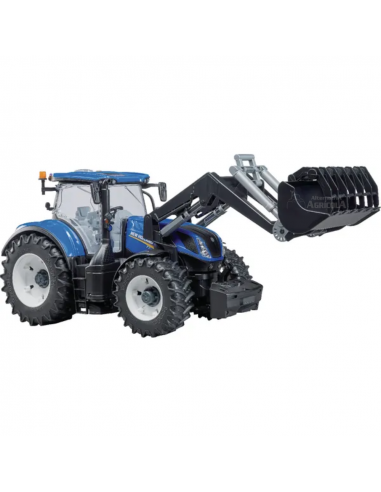 Tractor de juguete New Holland T7.315 + cargadora frontal escala 1:16 U03121