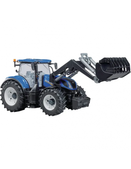 Tractor de juguete New Holland T7.315 + cargadora frontal escala 1:16 U03121