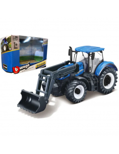 Tractor de juguete New Holland T7.315 + cargadora frontal