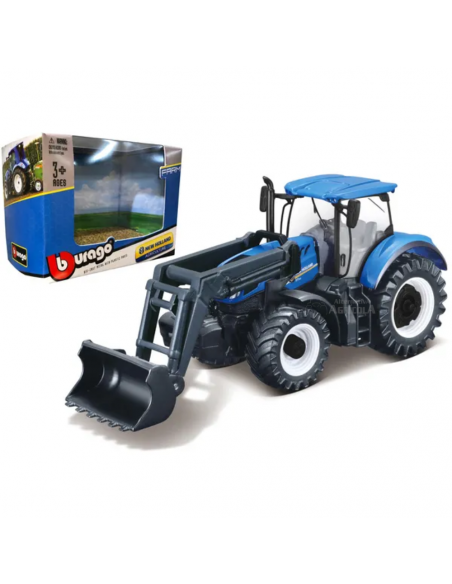 Tractor de juguete New Holland T7.315 + cargadora frontal