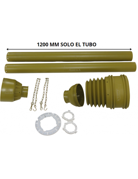 Protección transmisión homocinética categoría 8 x 1200 mm