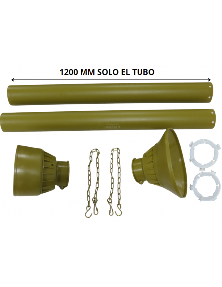 Protección transmisión con embrague categoría 6 x 1200 mm