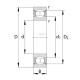 Rodamiento 6204-2RS
