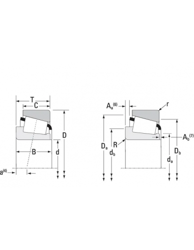Rodamiento cónico 31,75 x 59,13 x 15,785 LM67048/10