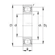 Rodamiento de bolas 50 x 85 x 25 mm