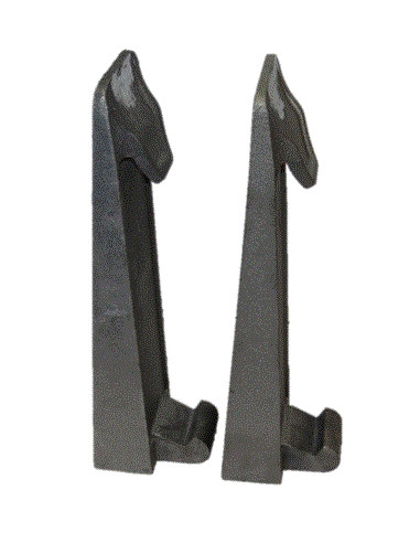 Juego universal enganches rápidos rectos para enganche palas