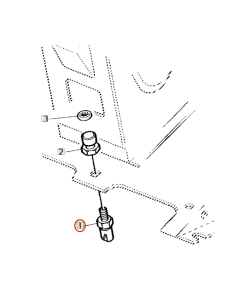 Interruptor de seguridad arranque John Deere RE46534