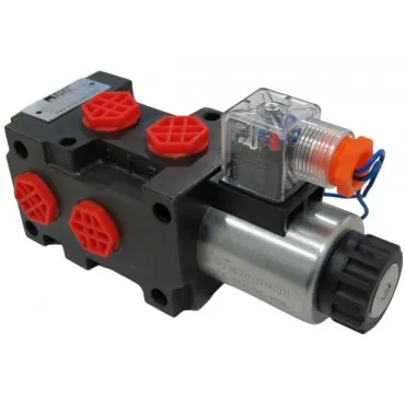 Electroválvula selectora 3/8" 6 vias 12v