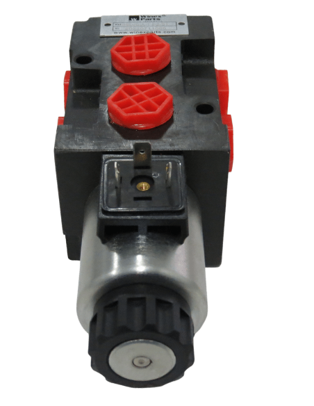 Electroválvula selectora 3/8" 6 vias 12v