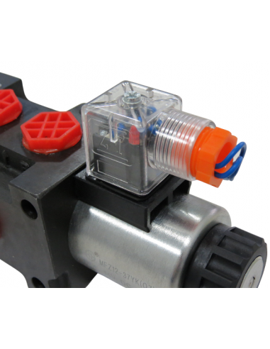 Electroválvula selectora 3/8" 6 vias 12v