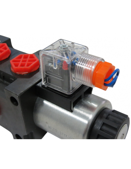Electroválvula selectora 3/8" 6 vias 12v