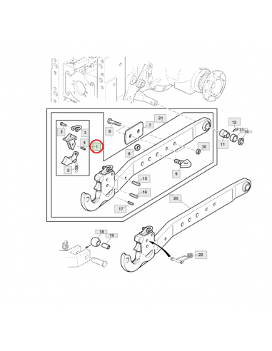 juego reparación enganche rápido tipo Walterscheid (comprobar medidas)
