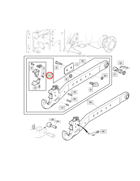 juego reparación enganche rápido tipo Walterscheid (comprobar medidas)