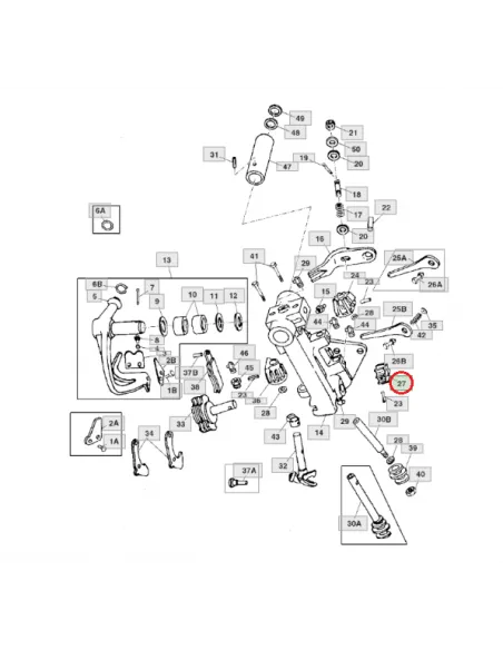 Piñón anudador de hilo empacadora John Deere