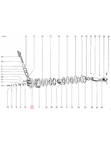 Cubierta de coronación de viento empacadora Welger