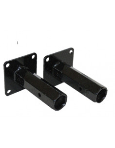 Juego ejes para ruedas motocultor o motoazada hexágono 25mm