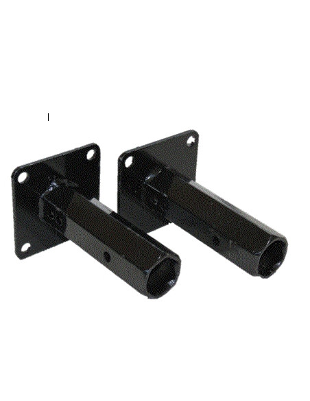 Juego ejes para ruedas motocultor o motoazada hexágono 25mm