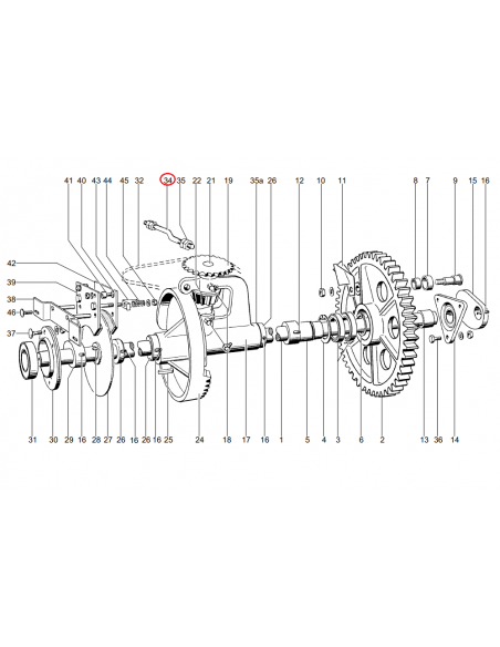 Tirante empacadora Welger 1105290539