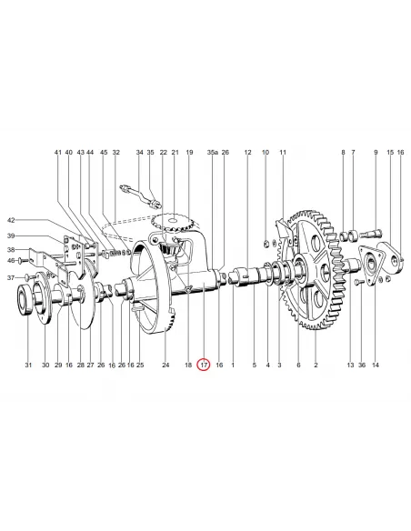 Soporte atador empacadora Welger 1105290522