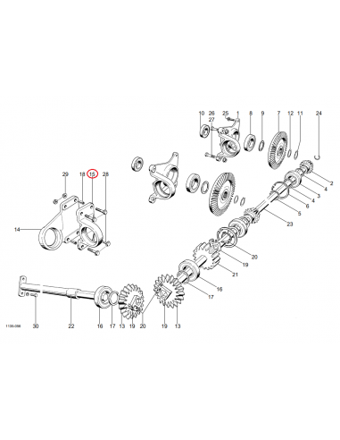 Soporte empacadora Welger 0712160000