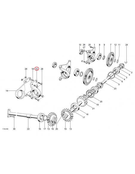 Soporte empacadora Welger 0712160000