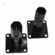 Juego ejes para ruedas motocultor o motoazada hexágono 25mm