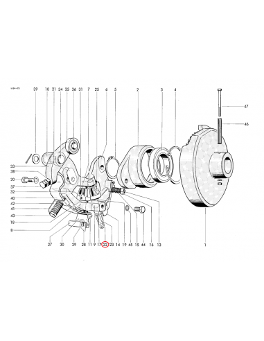 Pajarito de atador empacadora Welger 1101230201