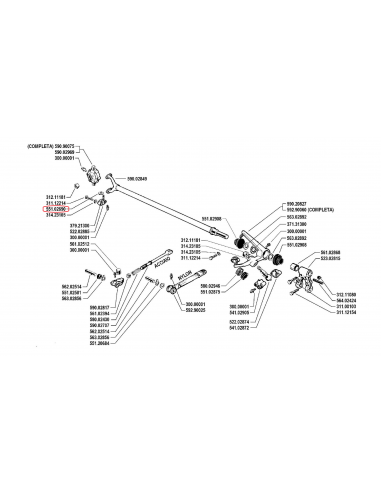 Anillo de goma segadora BCS