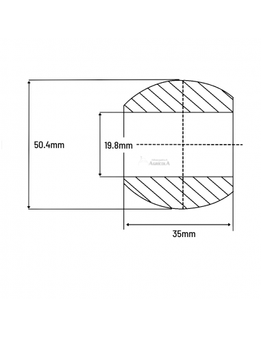 Bola L78938  carcasa superior tensor vertical