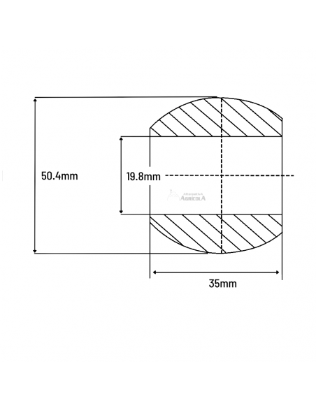 Bola L78938  carcasa superior tensor vertical
