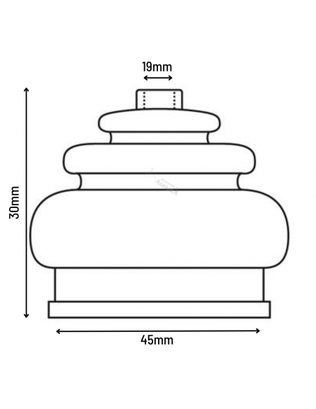 Juego de guardapolvo y anillos de cierre AL177054 John Deere