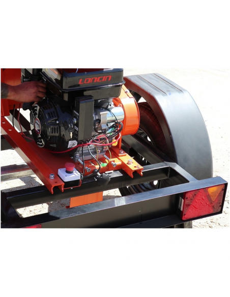 Biotrituradora 100mm a motor gasolina