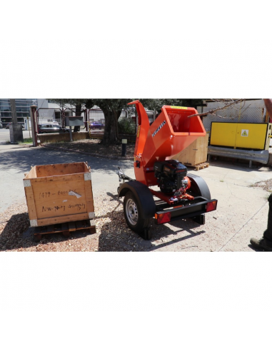 Biotrituradora 100mm a motor gasolina