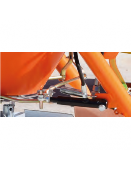 Kit cilindro muelle latiguillo para apertura abonadora