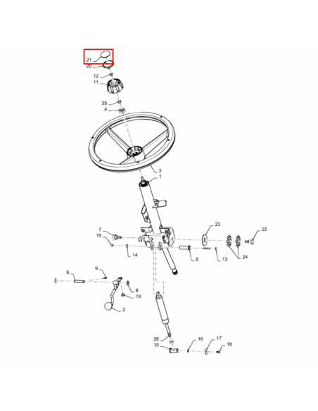Emblema insignia adhesivo Case
