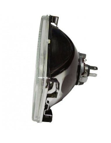 Óptica faro delantero con lámpara H4 tractor Case, John Deere (comprobar info)