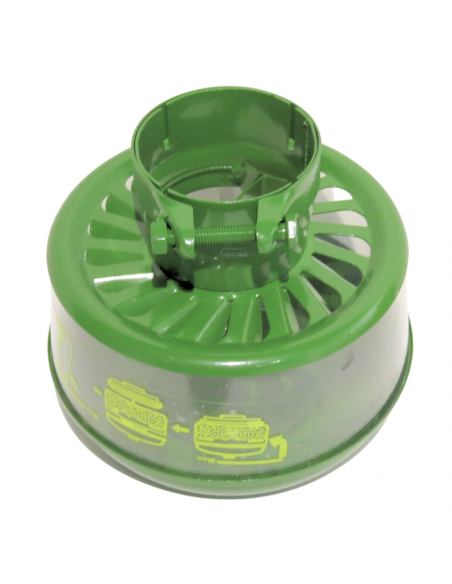 Purificador metálico aire Ø int de 76 mm Verde John Deere AL35357