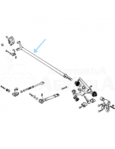 Brazo tirante grupo oscilante segadora BCS 59002849